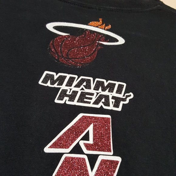 Miami Heat Women's Short Sleeve Shirt. ANGELA. Womans SZ L - Picture 6 of 8